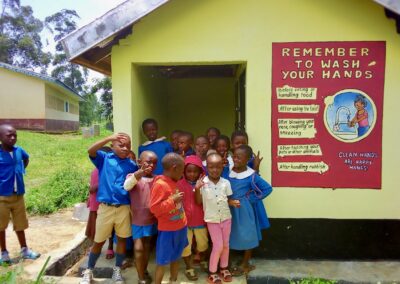 Project #306 | Vicony’s Global Success World: School Latrine Construction