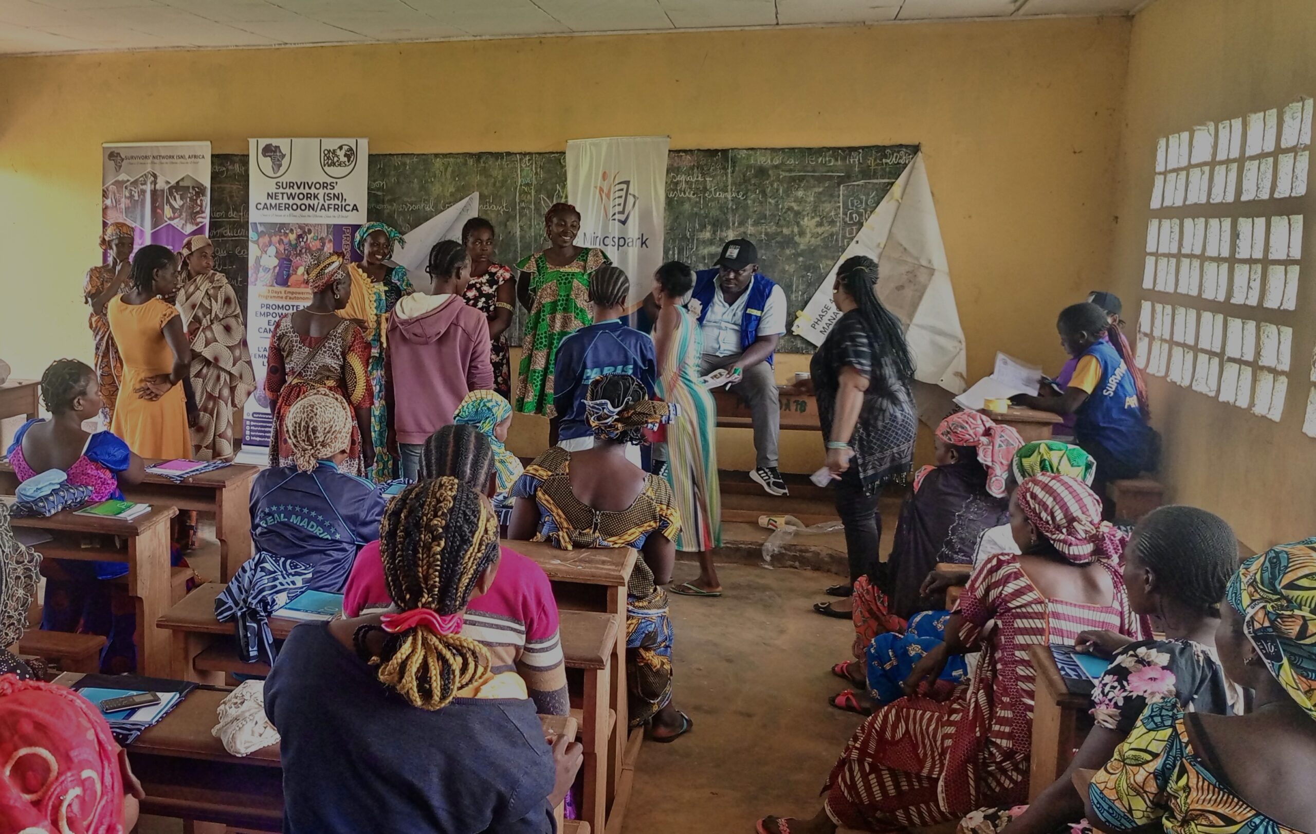 2025, Survivors' Network (Cameroon), Project #319, Through role play and discussion, vulnerable women learn to protect themselves from trafficking