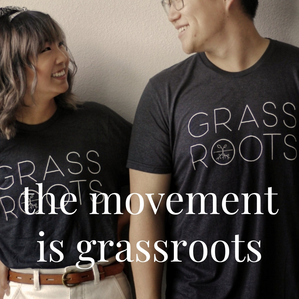 Grassroots monthly donor shirt